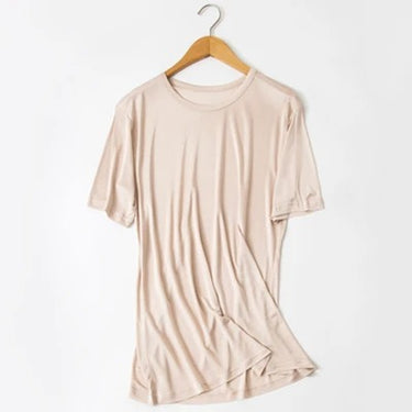 T-Shirt Homme 70% Soie - StudioSoie